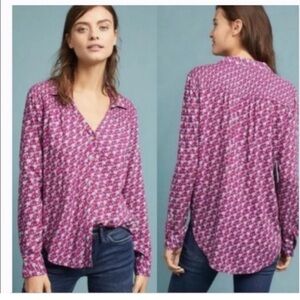 Anthropologie - Maeve top shirt blouse